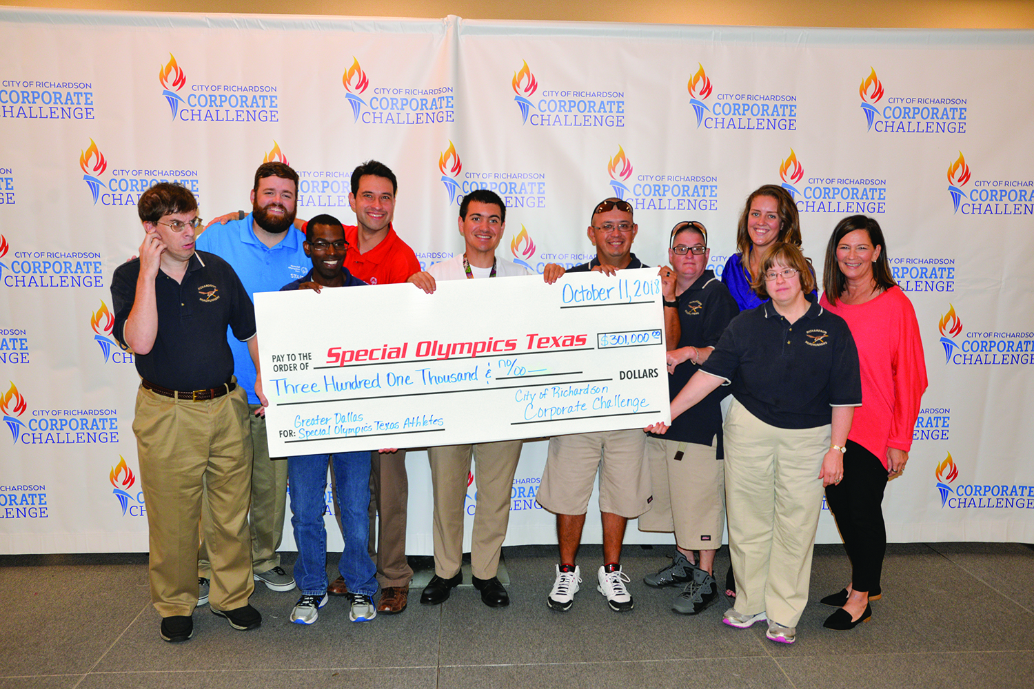 $301,000 raised for Special Olympics Texas