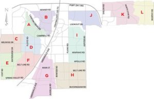 Mosquito Spray Zone Map