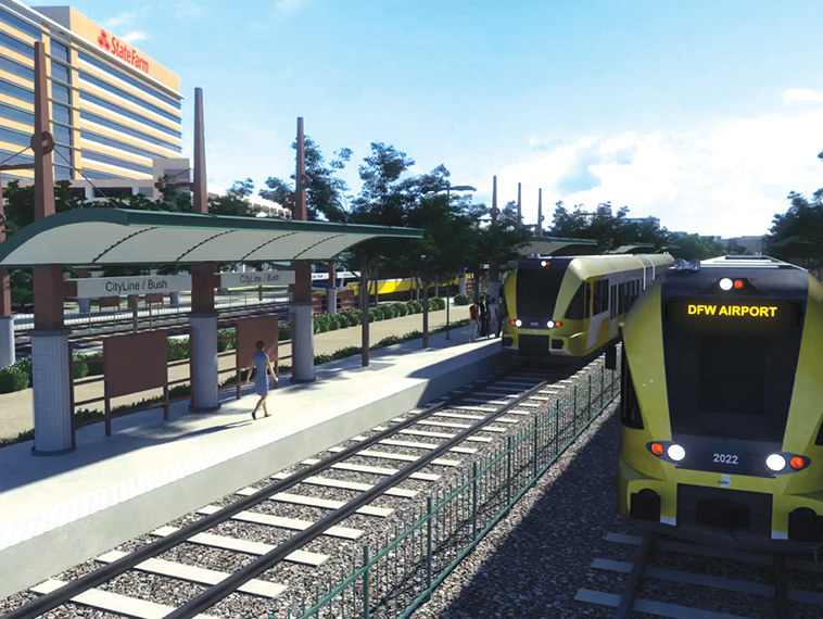 DART Board votes to add second track to Cotton Belt Rail Line