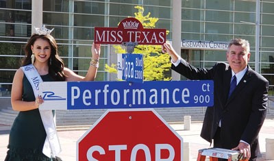 Miss Texas Sign Toppers Installed