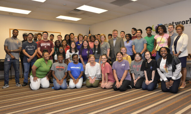 Summer Interns Spend Day of Service at Network