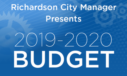 Richardson City Manager Presents 2019-2020 Budget