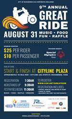 “The Great Ride” Motorcycle Event Tomorrow at CityLine