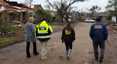 FEMA Tours Richardson