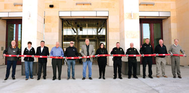 New Fire Station Hosts Uncoupling Ceremony