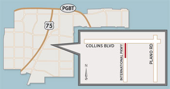 Lanes at Collins Boulevard and International Parkway to be Narrowed