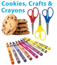 “Cookies, Crafts and Crayons” Feb. 28