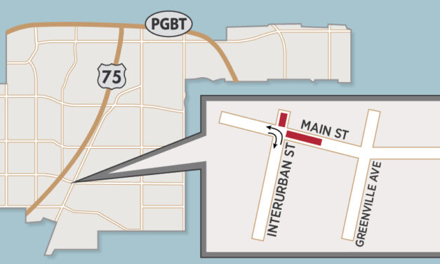 Crews prepare to close main street feb. 8-9.