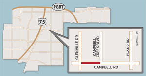 Lanes Closures Planned on Campbell Road Near Glenville Drive