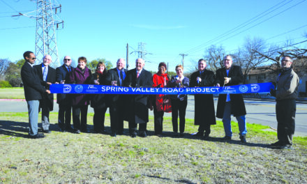 Ribbon cutting held for spring valley road