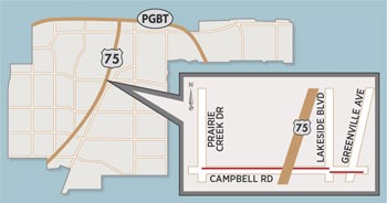 Two Projects to Close Lanes on Campbell Road