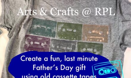 Library Offers Online DIY Videos for Father’s Day Gifts and Cards