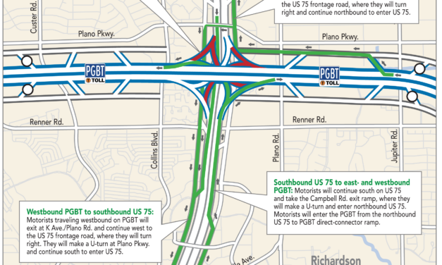 NTTA Traffic Advisory for June 8 and June 9