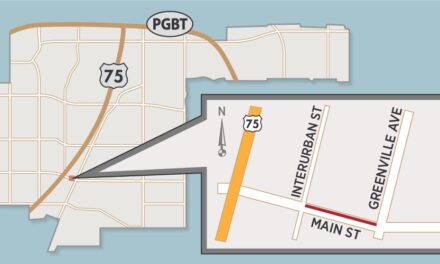 Main Street Traffic Switches to North Side of Street; One Lane Remains Open Each Direction