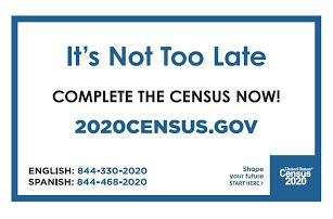 Time is Running Out—2020 Census Data Collection Ends Soon