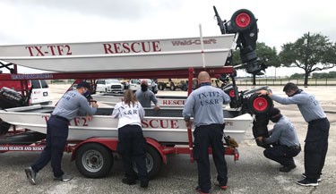 RFD Members of Texas Task Force 2 Deploy to Victoria