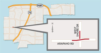 Lane Closures Expected Near Arapaho/West Shore