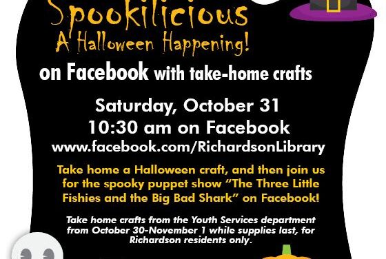 “Spookilicious” Fun Oct. 30-31