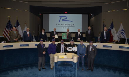 Richardson Designated a Purple Heart City