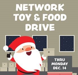 Fire Department Announces Toy/Food Drive Benefiting Network