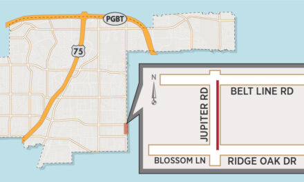 Nighttime Lane Closures Expected South of Jupiter/Belt Line Intersection