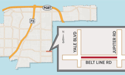 Inner Lane Closures Expected on Belt Line Road East of Yale