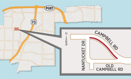 Lane Closures on Campbell Road