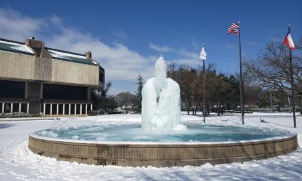 City Hall Fountain Freezes, Makes interNational News