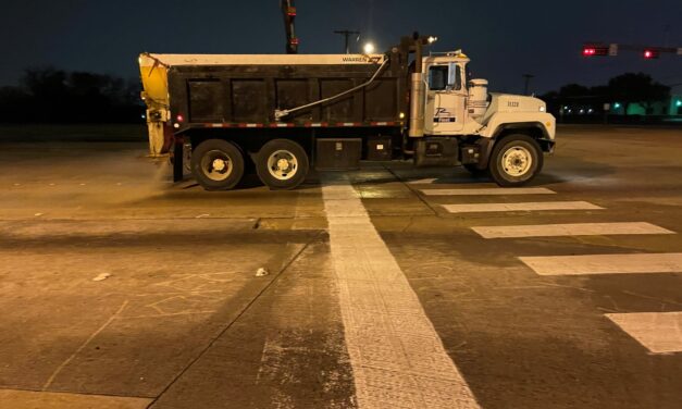 Road Sweeping to begin next week