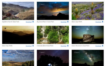 Texas Parks and Wildlife Offers Free Scenic Backgrounds for Video Calls, Meetings