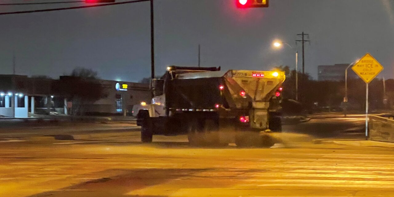 City crews respond to winter weather