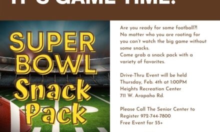 Drive-thru Super Bowl Snack Packs Available for Seniors