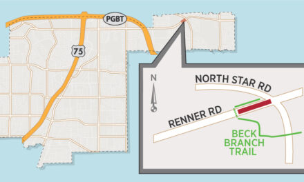 Lane Reductions Expected on Renner Road West of North Star