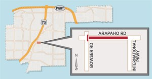 Utility Work Near Bowser/Arapaho Roads May Affect Traffic