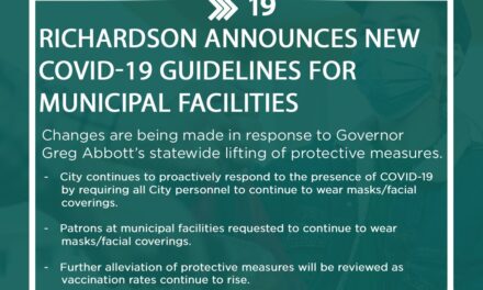 City Updates COVID-19 Policies for Facilities