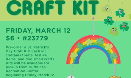 Parks and Recreation Offers St. Patrick’s Day Craft Kits