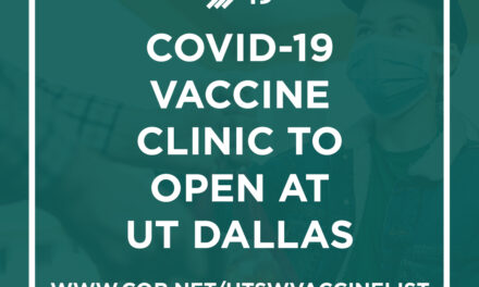 COVID-19 Vaccine Clinic to Open at UT Dallas