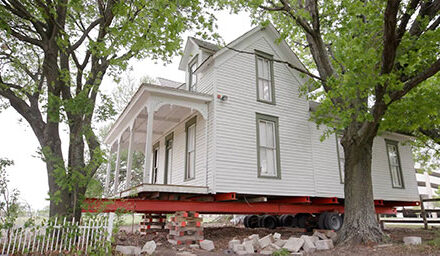 Miss Belle’s House Gets a Lift