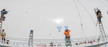 Holly Water Tower Rehabilitation Nears Completion