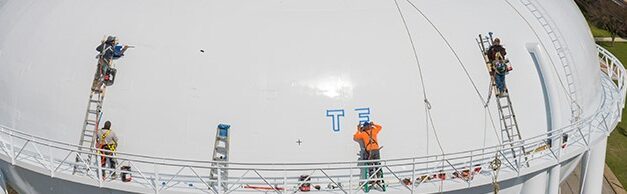 Holly Water Tower Rehabilitation Nears Completion