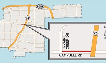 Utility Work to Close Lanes on Campbell Road