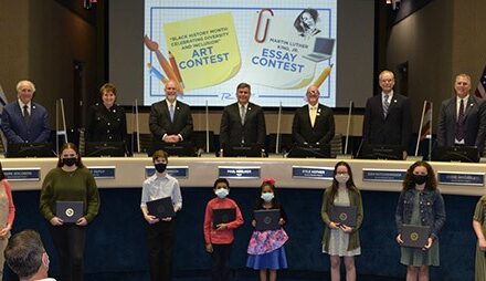 Essay and Art Contest Winners Recognized at City Council Meeting