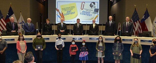 Essay and Art Contest Winners Recognized at City Council Meeting