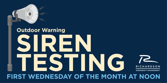 City to test Outdoor Warning System June 2 at Noon