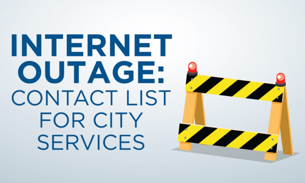 City Contact List During Website Outage