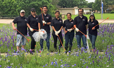 Real Estate Association Cleans Up Huffhines Park