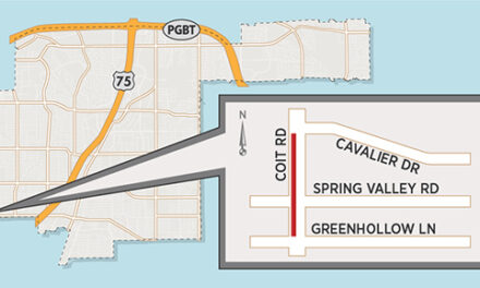 Lane Closures Expected south of Coit/Spring Valley