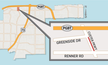 Lane Closure Expected on Custer Parkway Near Railroad Crossing