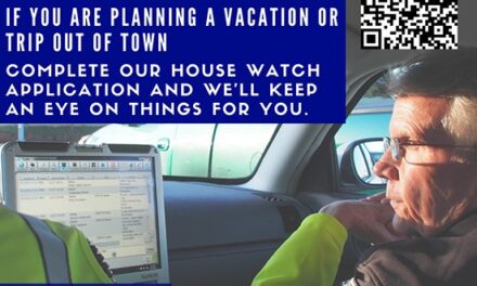 Richardson Police Provide Free House Watch Program