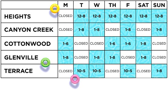 Heights Aquatic Center Now Open Tuesdays